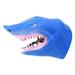 Shark Hand Puppet Toy Shark Role Play Toy Funny Toy Kids Children Gift (Blue)