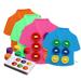 Kids Clothes Dreses Wooden Puzzles for Toddlers Clothing Child Parent-child