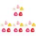 DIY Making Supplies 20 Pcs Knitted Beanie Christmas Accessories Clown Hat Hats Hair Pin Hairclips