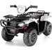 Electric 4-Wheeler ATV Quad for Kids with LED Lights USB and MP3 Player - Suitable for Girls and Boys Aged 13 and Under