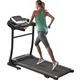 Electric Motorized Treadmill Modern Portable Folding Treadmill with 12 Preset Programs and 3 Level Incline Electric Walking Running Machine for Home Office Gym Black