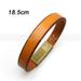 Cowboy Vintage Brown Genuine Leather Bracelet / Wrist Bangle 6-9 MEN/ Women