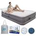 Perfect YOMIFUN Queen Air Mattress with Built in Pump Raised 18 Inflatable Mattress 6P Free PVC for Health Self Inflating Under 4 Mins Foldable &Portable Blow up Air Bed for