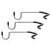 3Pcs Outdoor Lamp Pole Hooks Camping Lamp Hook Hanger Metal S Shape Tent Light Hooks