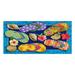 ESULOMP Summer Beach Slippers Beach Towel Microfiber Double-sided Velvet Beach Towel Swimming Towel Versatile Beach Towel