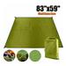 10x10ft Waterproof Camping Tent Tarp Shelter Awning Sun Shade Cover Canopy Patio