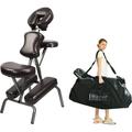 Full Body Portable-Lightweight Carrying Case-Tattoo Height Adjustable Folding Face Cradle Salon Massage Chair SPA Coffee