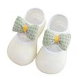 Ierhent Baby Boy Shoes Glitter Sneakers Slip-on Tennis Shoes(White 20)