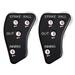 WINDLAND 2Pcs Baseball Umpire Counter Clicker Softball Umpire Indicator Umpire Equipment