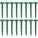 100Pcs Gardening Stakes Garden Plastic Stakes Ground Nails Garden Pegs Stakes Landscape Ground Stakes