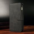 Leather Card Slots Zipper Magnetic Wallet Phone Case For Iphone 14 Pro Max/14 Pro/14 Plus Iphone 13 Pro Max/13 Pro/13 Mini/13 Iphone 12 Pro Max/12 Pro/12 Mini/12 Iphone 11/11 Pro/11 Pro Max Iphone X/x