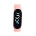 LINMOUA Waterproof Digital Watch Sports Silicone Strap with LED Cartoons Electronic Sports Watch Gifts for Kids/Men/Women Sports Outdoor Bracelet College Style