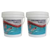 Alicacho 10 lbs Chlorine Tablets 3 inch Long Lasting Effective Chlorinating Tabs 90% Available Chlorine