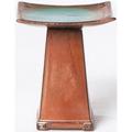 Ceramic Bird Bath Regular Copper