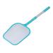 Efficient Leaf Skimmer Net with Extendable Telescopic Pole - Professional Grade Swimming Pool Cleaning Accessories Durable Plastic and Aluminum Construction for Pools Spas and Ponds (52x11.2in)