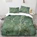 Gold Metallic Marble Comforter Cover Set Twin Full Queen King Size 3 Piece Bed in a Bag Foil Print Glitter White Comforter Cover and Pillowcases Set All Season Soft Microfiber Complete Bedding Sets