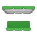 Pengzhipp Protective Covers Polyester Canopy Replacement Canopy Block Outdoor Porch Patio Swing Canopy Replacement Waterproof Garden Supplies Green