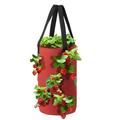 KANY Raised Garden Bed Gardening Supplies Hanging Strawberry Planting FeltCloth Planting Container Bag Thicken Garden Pot Planter Pots Planter Pots for Outdoor Plants Indoor Plants