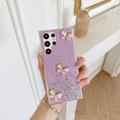 Three Butterflies Light Purple Fashion Mobile Phone Case For Samsung Galaxy A52 5G/Galaxy A32 5G/Galaxy S22 Ultra 5G/Galaxy A51 5G/Galaxy A22 5G/Galaxy S21 5G/Galaxy S20 FE/Galaxy A72/Galaxy A21s/Gal