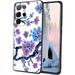 Japanese-Cherry-Blossom-Tough-Asian-Floral-Watercolor-Sakura-Branch-Design-6 phone case for Samsung Galaxy S23 Ultra for Women Men Gifts Soft silicone Style Shockproof - Japanese-Cherry-Blossom-Tough-