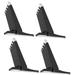 Laptop Stand Tablet Holder 4 Pcs Holders Ergonomic Notebook Computer Cooling Bracket Desktop Abs