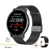 2023 New Smart Watch Men Women Heart Rate Sleep Health Monitor Fitness Tracker IP67 Waterproof Sports Smartwatch For Android IOS Black net