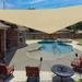 X 27 X 30 Sun Shade Sail Right Triangle Outdoor Canopy Cover UV Block For Backyard Porch Pergola Deck Garden Patio (Sand)