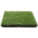 Decor Artificial Grass Square Outdoor Rugs Simulation Green Turf DIY Mat Carpet