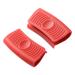 Clearance! Ttybhh Cooking Utensils Anti-Hot Tools Microwave Insulation Non-Slip Kitchen Utensil Silicone Handle Red