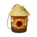 Hanging Bird Houses Sunflower Bird Feeder Resin Bird Houses Bird Hanging Feeder Bird Nest Bird Cage Resin Crafts Garden Decor For Backyard Garden