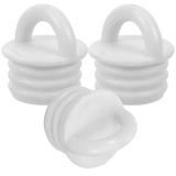 3pcs Mop Bucket Rubber Stopper Small Sealing Plug Mop Bucket Outlet Plug Mop Bucket Accessory