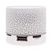 Portable LED USB MP3 Music Bluetooth 4.1 Subwoofer Speaker Car Audio Wireless Speaker WHITE S