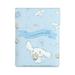 Cute Cinnamoroll Leather Laptop Sleeve Slim Protective Case Waterproof Cover Bag for 13 Inch Notebook Computer