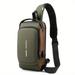 Anti-Theft Crossbody Sling Bag With USB Charging Port Waterproof Scratchproof Shoulder Backpack Lightweight Chest Bag Give Gifts To Men On Valentine s Day