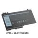 5x Battery NGGX5 Battery 11.4V 47Wh for Dell Latitude E5270 E5470 E5570 Precision M3510