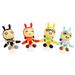 Plug- 3.5mm Anti Plug Stopper Cap Accessories for Cell Plug Charm Plug Charm Cartoon 4pcs