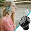 Apmemiss Headphones Wireless Bluetooth Clearance Wireless Bluetooth Headset High Power Mini In-Ear Noise Canceling Sports Single-Ear Bluetooth Headset Deals of the Day Clearance