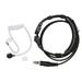 7.1mm Throat Mic Headset Telescopic Noise Cancellation Clear Sound Throat Mic Two Way Radio Headset for Walkie Talkie