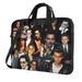 Johnny Depp Laptop Bag Laptop Case Computer Notebook Briefcase Messenger Bag With Adjustable Shoulder Strap 15.6 Inch