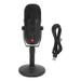 USB Condenser Microphone Intelligent Noise Reduction Cardioid Condenser Microphone for Gaming Podcasting Recording