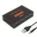 HDMI Splitter 1 In 4 Out 1x4 HDMI Splitter 4 Ports W/AC Adapter 4Kx2K@30Hz 3D Full HD Distributor For PS4 Fire Stick HDTV HD-Ready Monitors