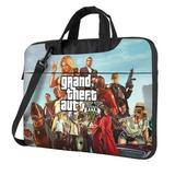 Grand Theft Auto V Laptop Bag Laptop Case Computer Notebook Briefcase Messenger Bag With Adjustable Shoulder Strap 13 Inch