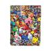 Super Mario Leather Laptop Sleeve Slim Protective Case Waterproof Cover Bag for 13 Inch Notebook Computer