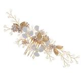 Tiara Floral Hair Comb Dress Bridal Accessory Bride