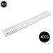 4Pcs Drawer Divider Adjustable Plastic Free Combination Partition Storage Shelves Underwear Socks Organizer for Makeup Clapboard 47x7cm WHITE