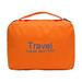 Ongmies Makeup Bag Clearance Hanging Travel toiletry Bag Portable Makeup Organizer Water Resistant Cosmetic Holder for Brushes Set Full-Sized Shampoo Home Decor Orange