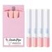 WNVMWI 4 Pcs Lipstick Set Lipsticks for Women Long Lasting Cosmetics Liquid Matte Lipstick Makeup Lipstick Lipgloss C