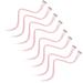 Hairpieces for Extension Ladies Wigs 10 Pc Accessories Hairpin Barrettes Girls Extensions Straight Pink Women s Miss