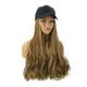 Halloween+costumes Outfit One-Piece Hat Wig Synthetic with Baseball Cap Natural Curly Hair Hats Miss Women s