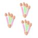 24 Pcs eyeshadow sponge eyeshadow accessories sponge eyeshadow stick eyeshadow brush sponge Applicator Fashion makeup utensils